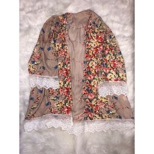 Floral Kimono